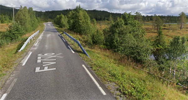 Bilsde av bru.