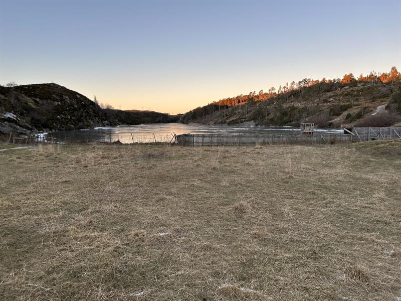 Bilde av Husvatnet på Frøya.