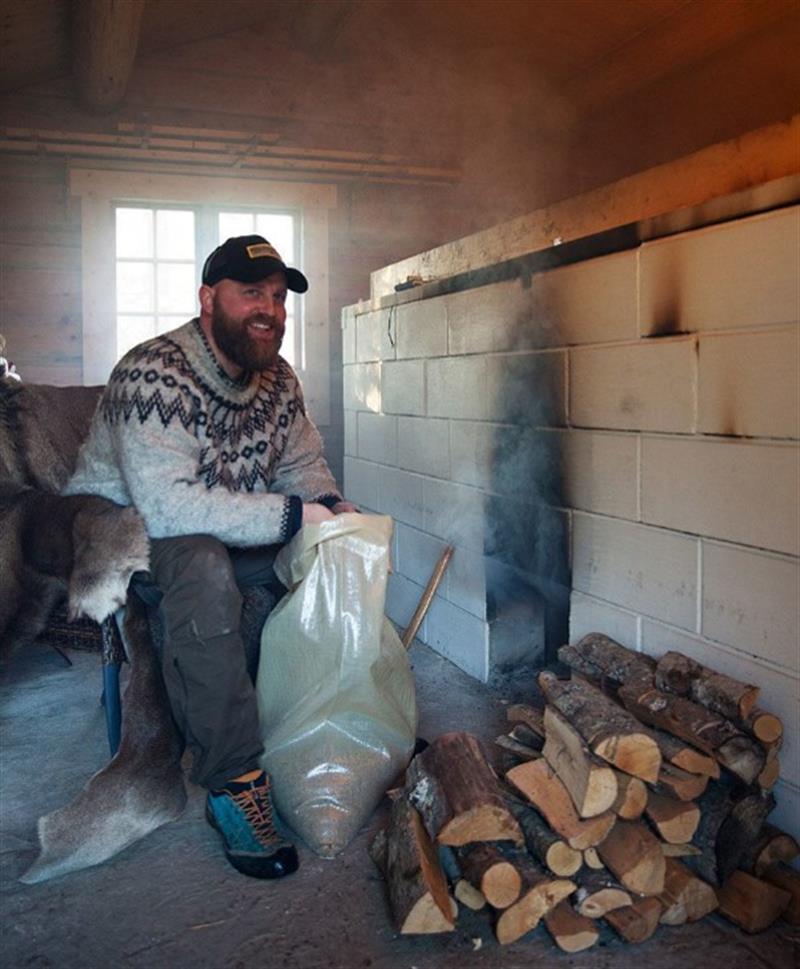 Bilde fra  et såinnhus på Stjørdal. Foto Øyvind Bjørgum